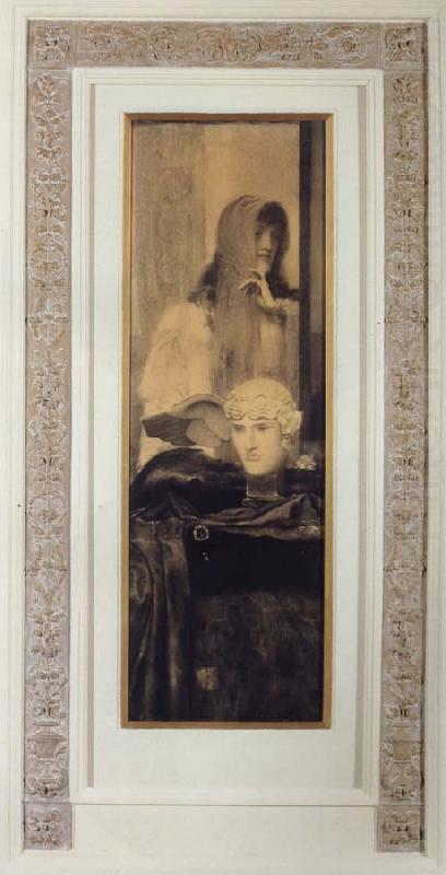 Fernand Khnopff White Black and Gold china oil painting image